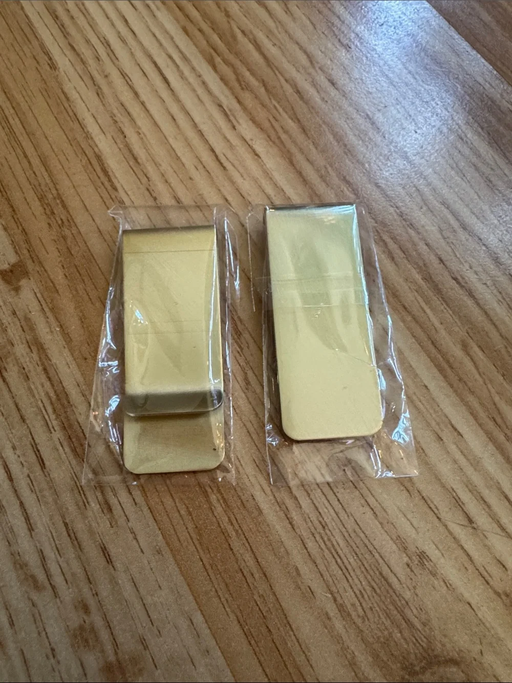 Gold Metal Money Clip Set ✨